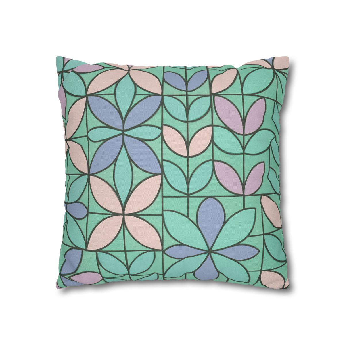 Petal Prism Array Pillow Cases Pack Of 2