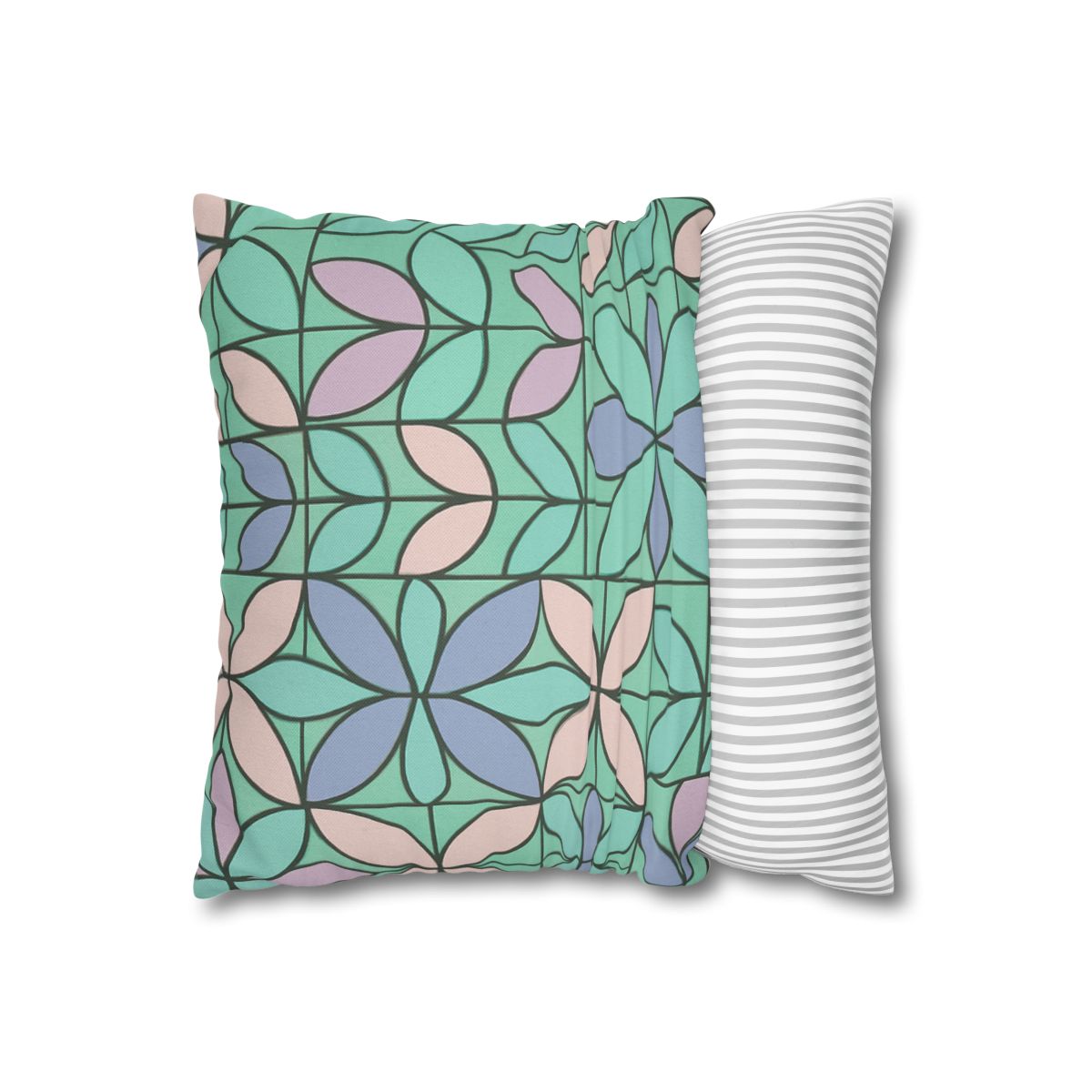 Petal Prism Array Pillow Cases Pack Of 2