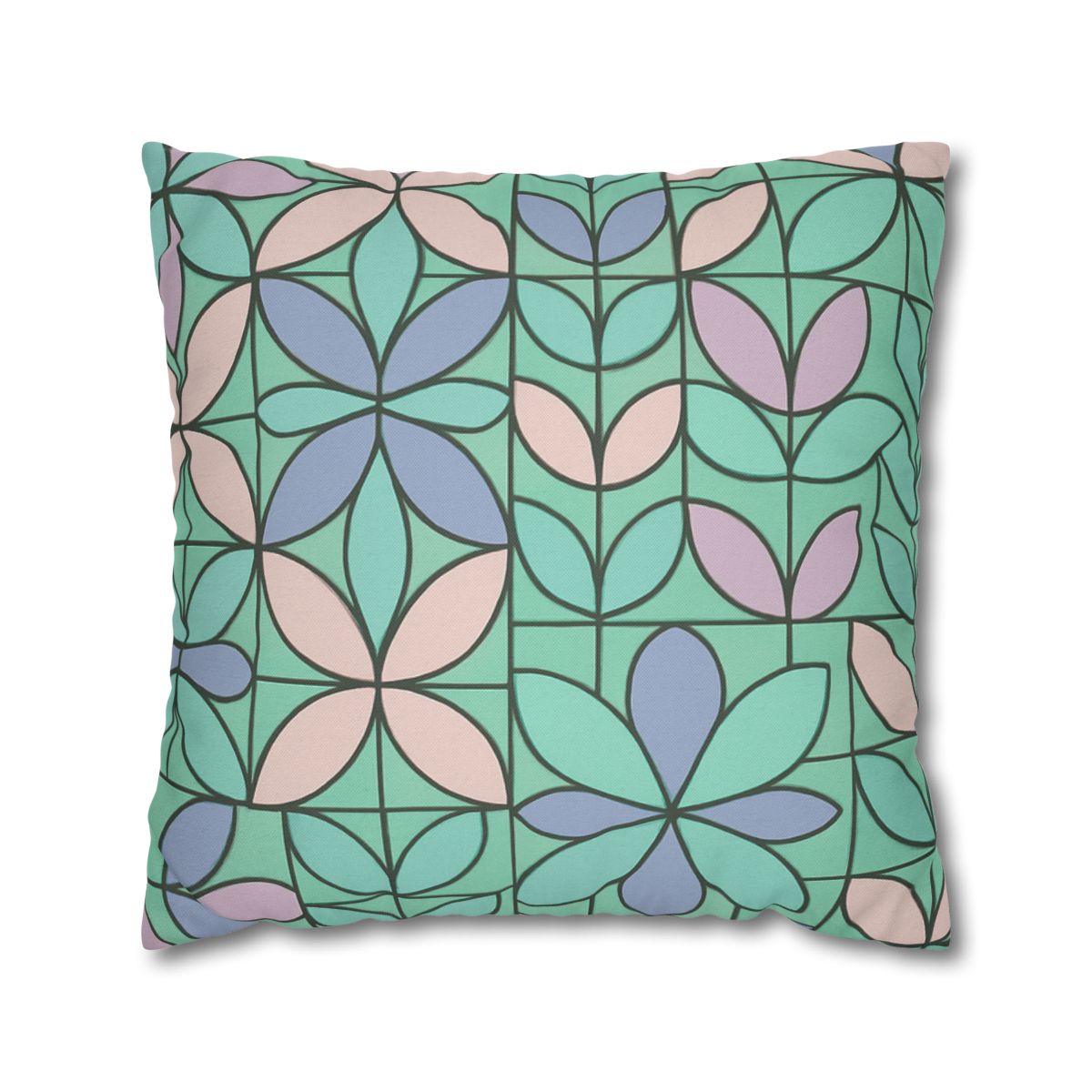 Petal Prism Array Pillow Cases Pack Of 2