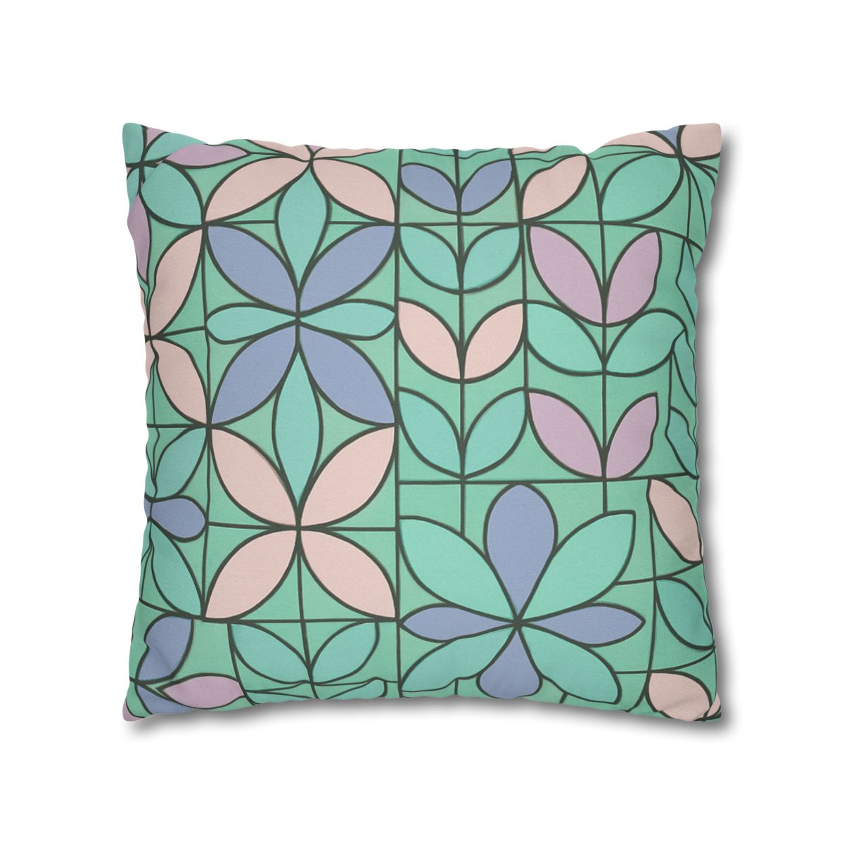 Petal Prism Array Pillow Cases Pack Of 2