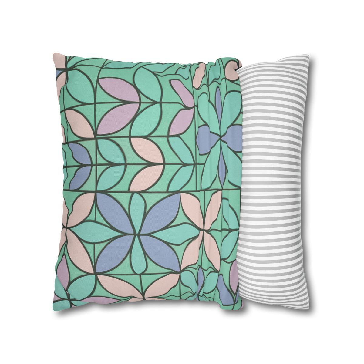 Petal Prism Array Pillow Cases Pack Of 2