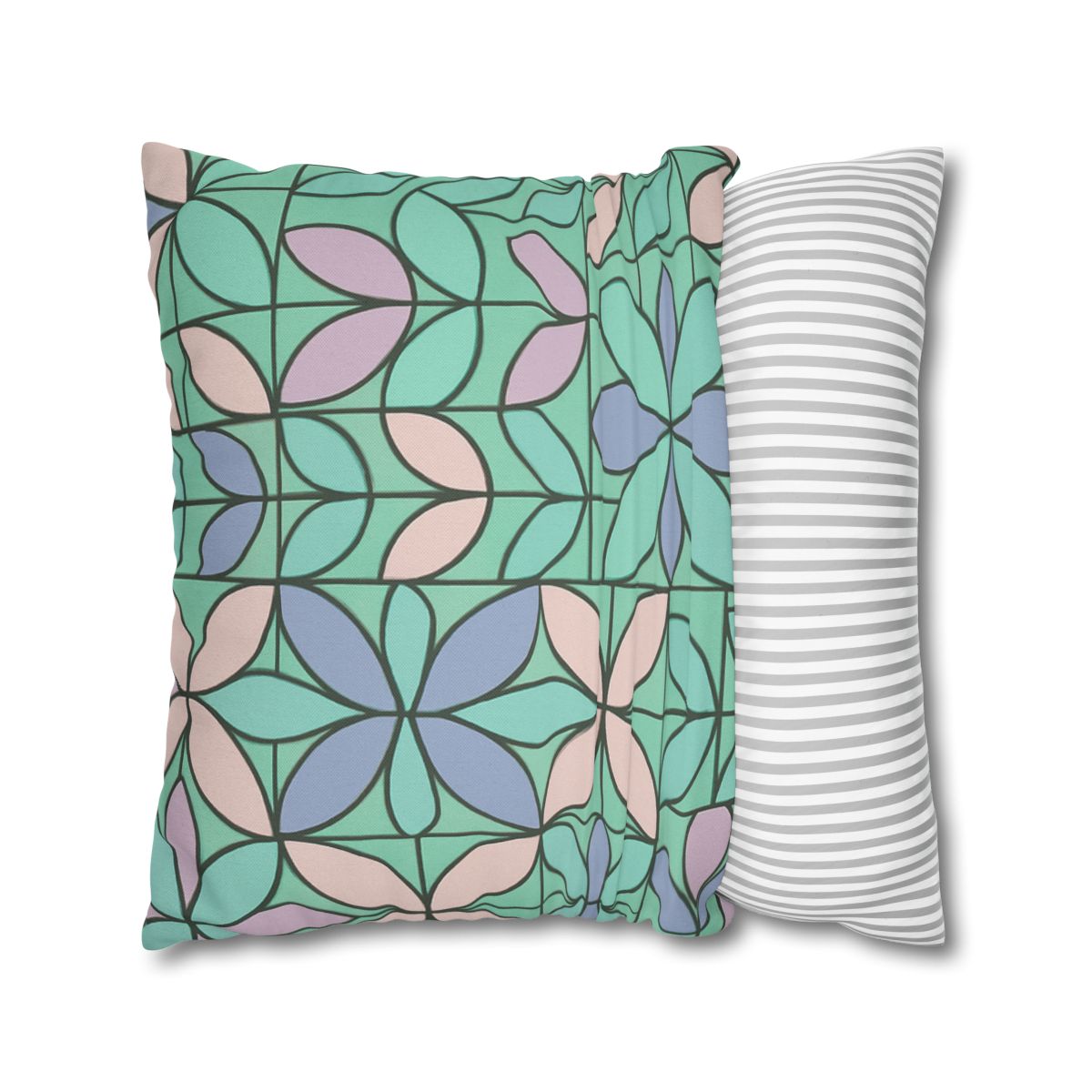 Petal Prism Array Pillow Cases Pack Of 2
