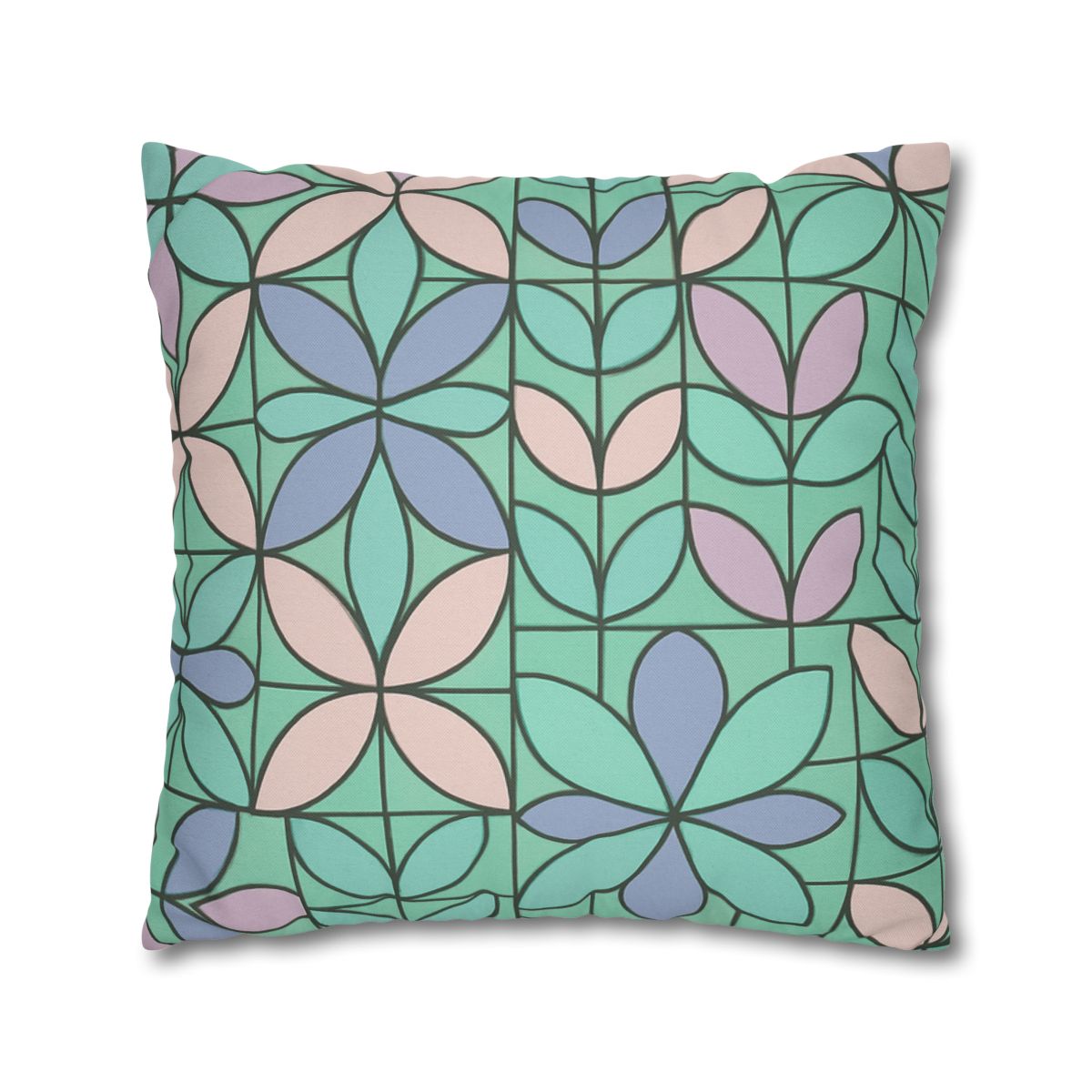 Petal Prism Array Pillow Cases Pack Of 2