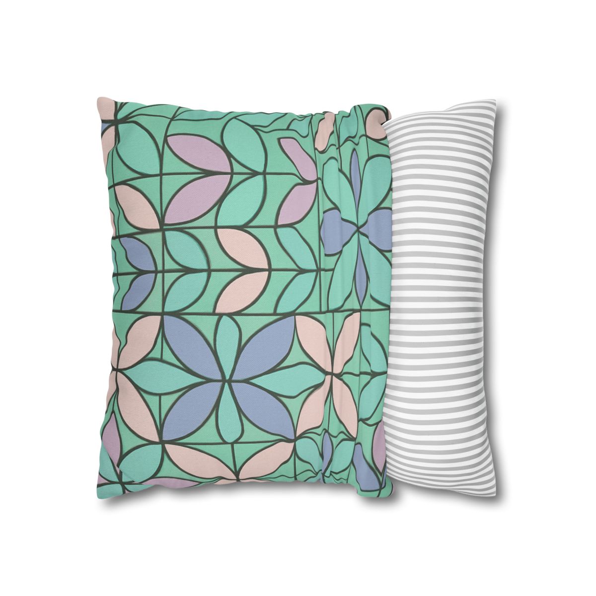 Petal Prism Array Pillow Cases Pack Of 2