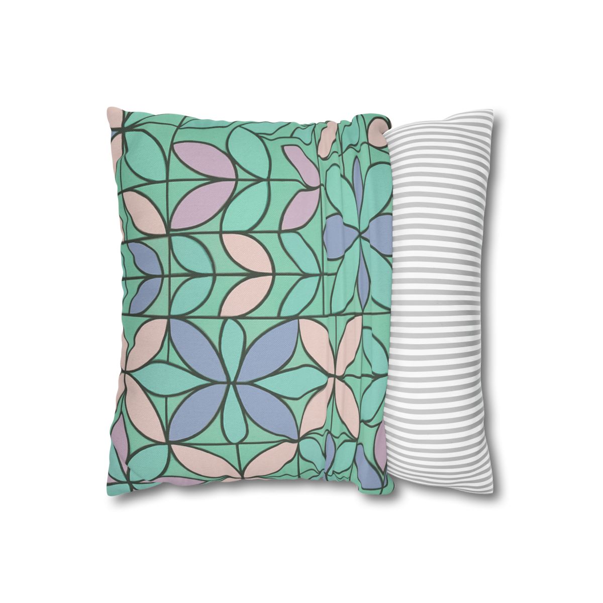 Petal Prism Array Pillow Cases Pack Of 2