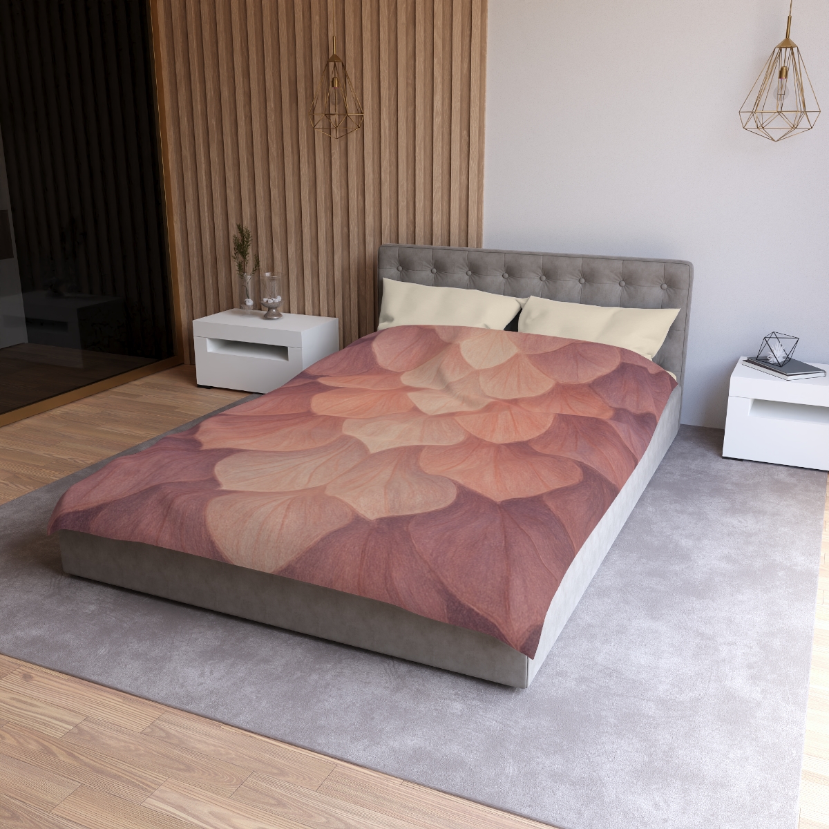 Petal Prism Cascade stylish duvet covers