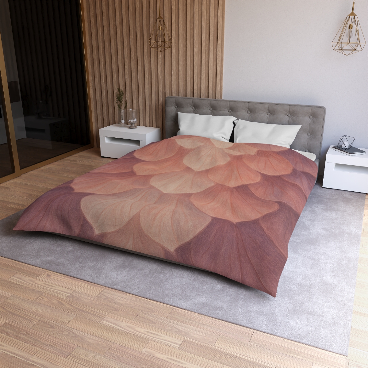 Petal Prism Cascade stylish duvet covers