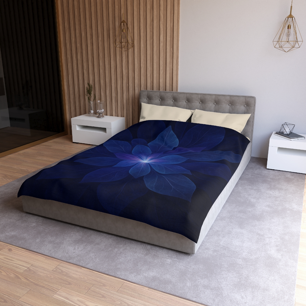 Petal Prism Constellation soft comforter duvets