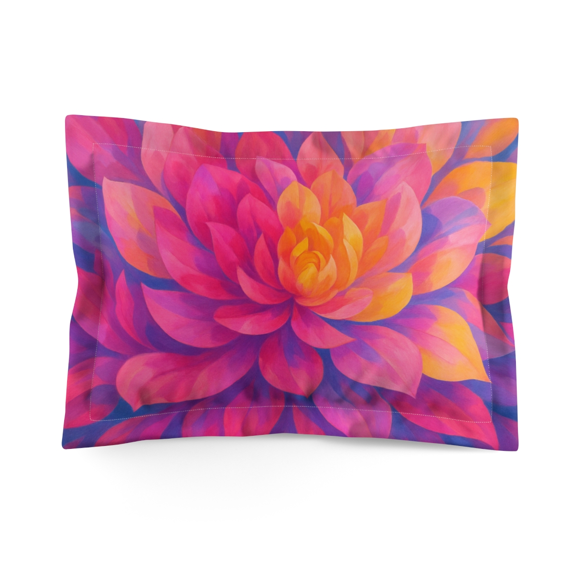 Petal Prism Fusion trendy accent pillows