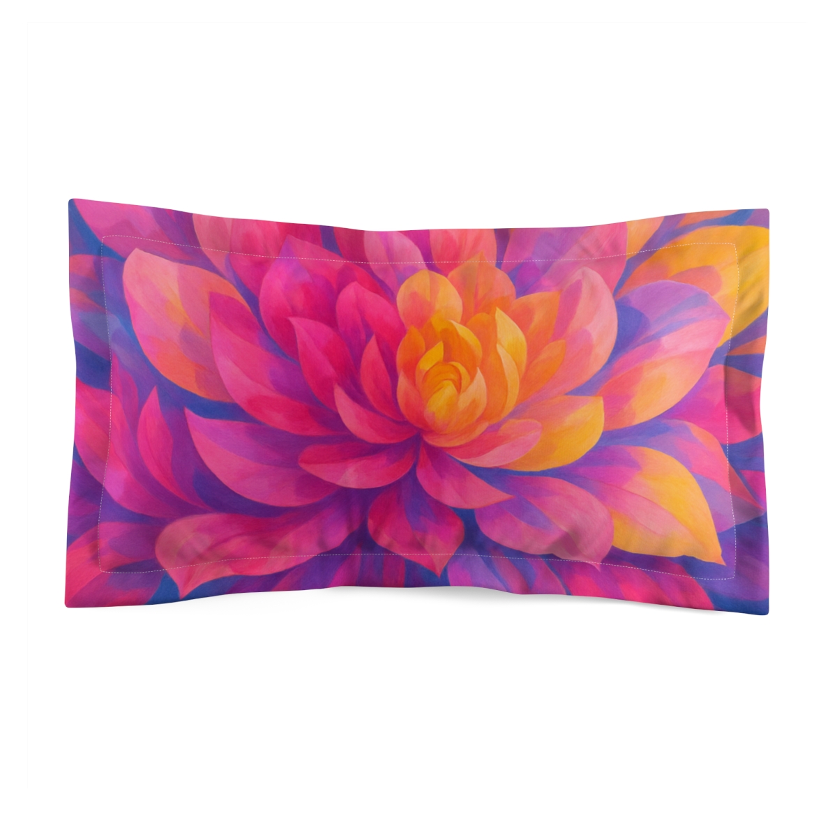 Petal Prism Fusion trendy accent pillows