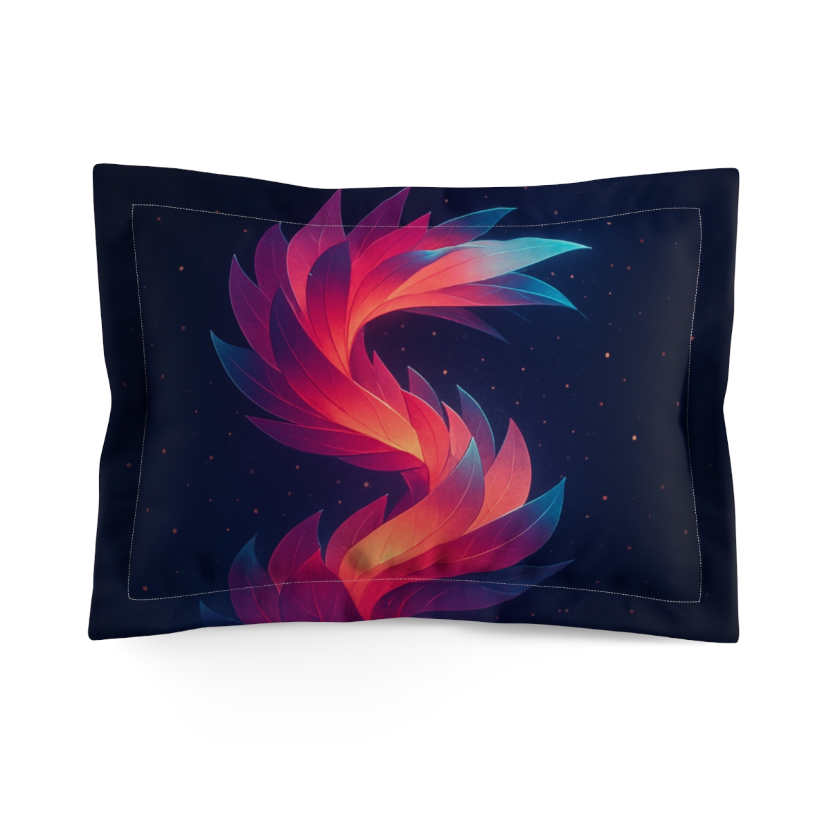 Petal Prism Helix stylish throw pillows