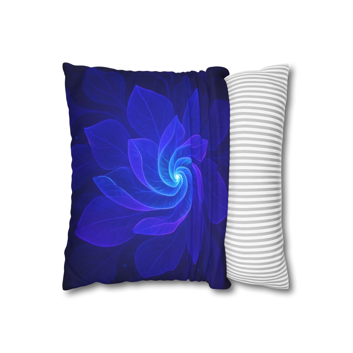 Petal Prism Helix soft cotton pillow cases