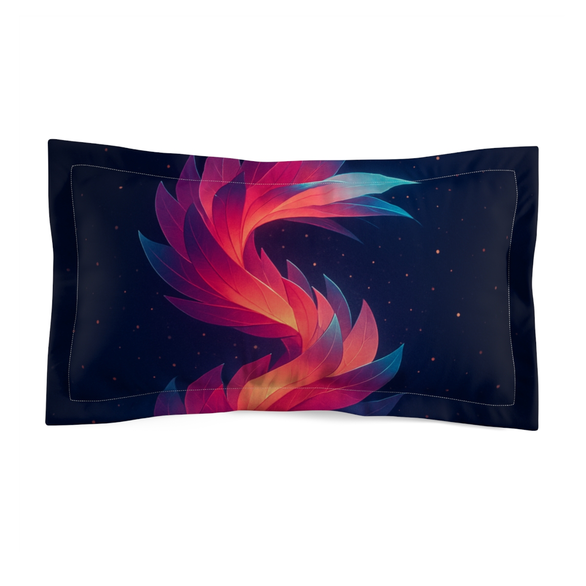 Petal Prism Helix stylish throw pillows