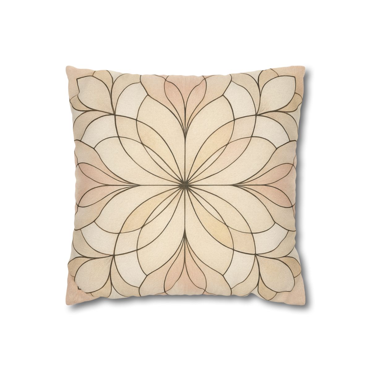 Petal Prism Lattice stylish decorative pillowcases