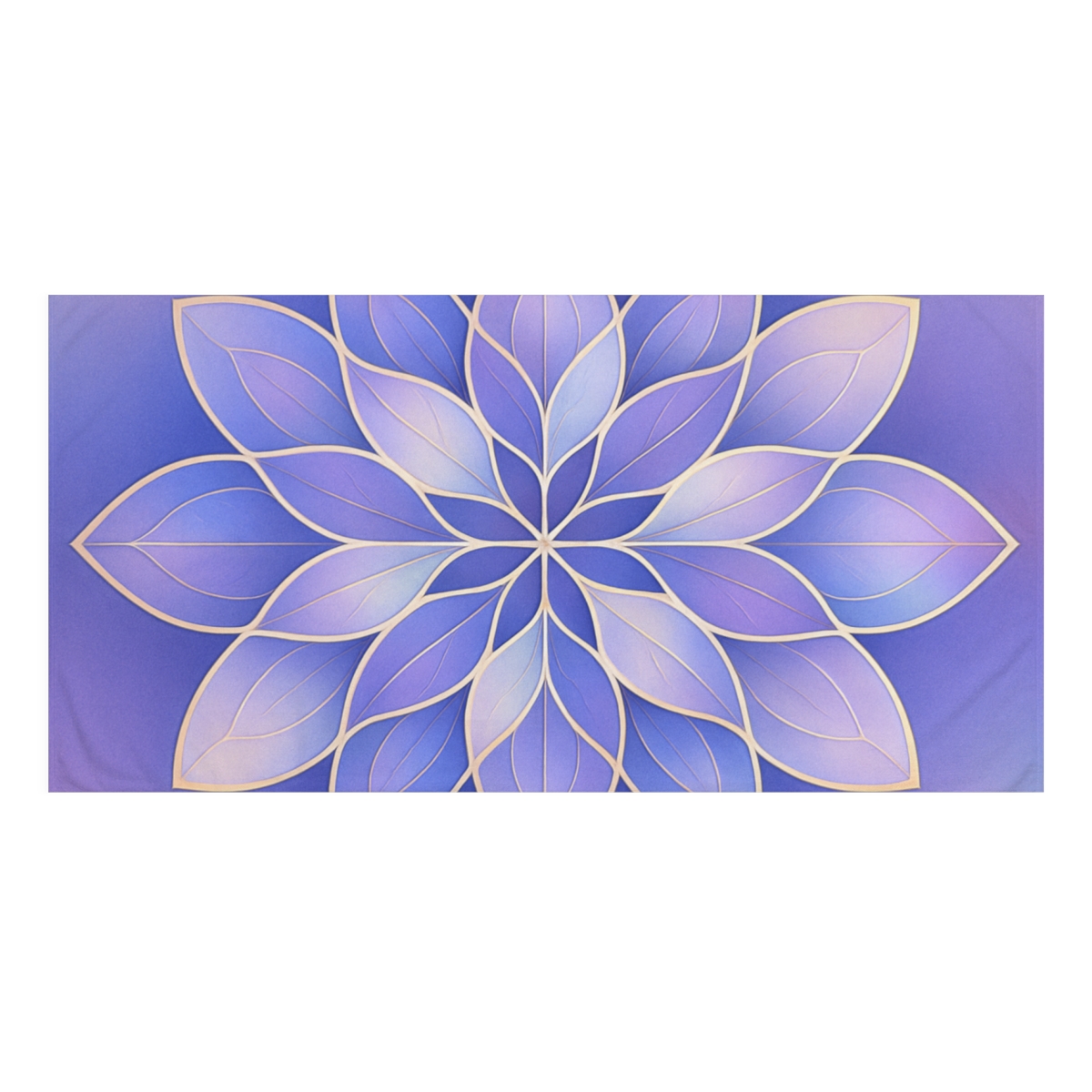 Petal Prism Lattice stylish beach towels
