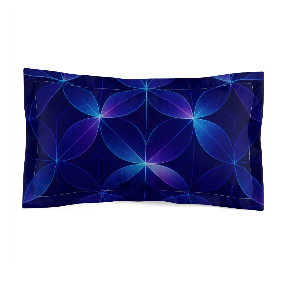 Petal Prism Lattice stylish throw pillows