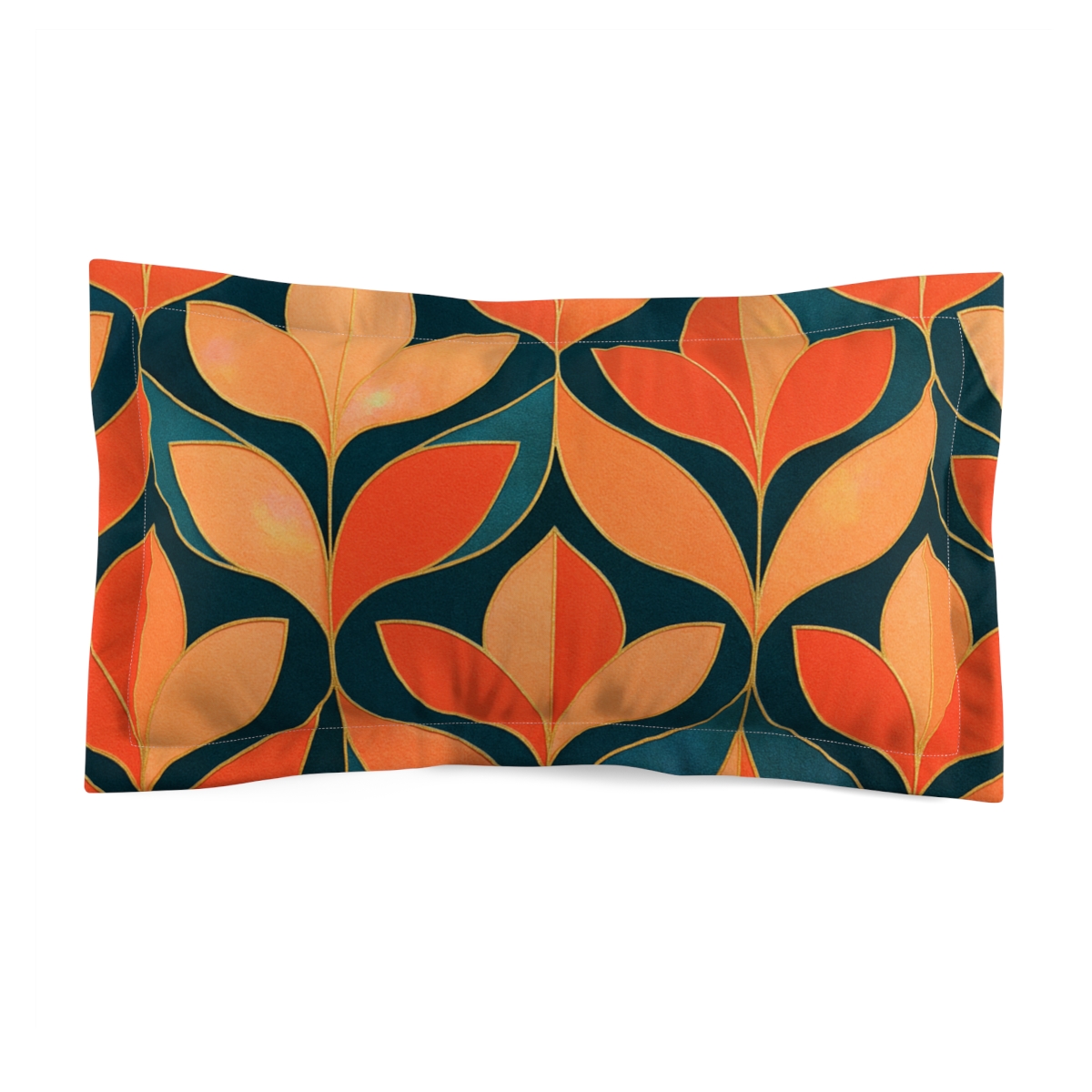 Petal Prism Lattice personalized decorative pillows