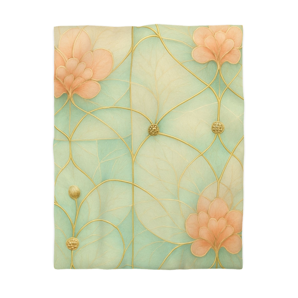 Petal Prism Lattice soft comforter duvets