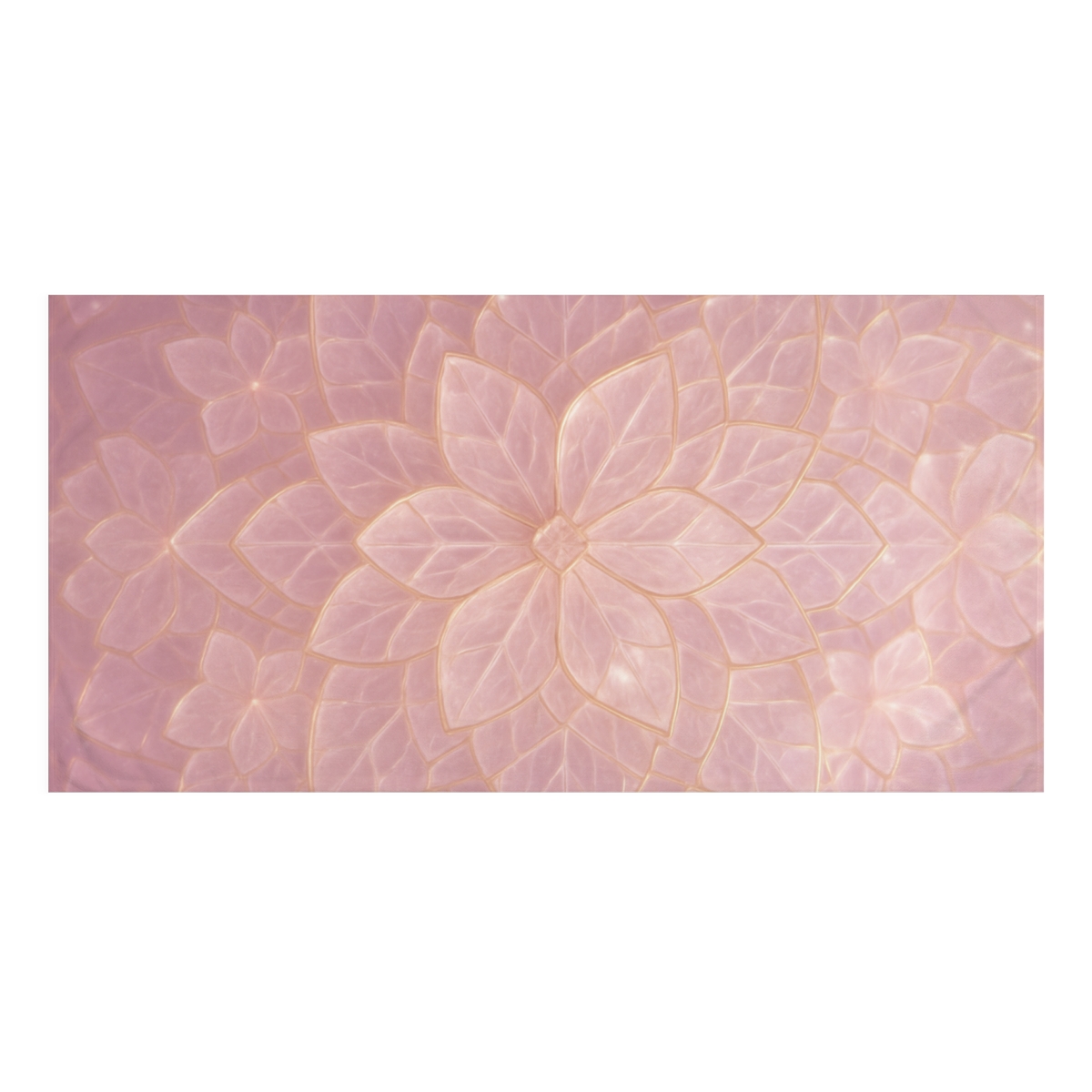 Petal Prism Lattice stylish beach towels