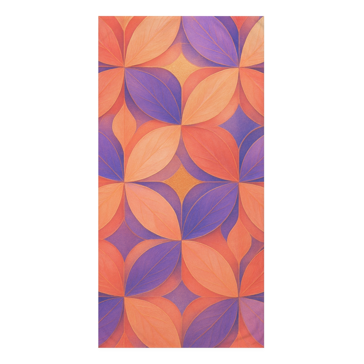 Petal Prism Lattice trendy hand towels