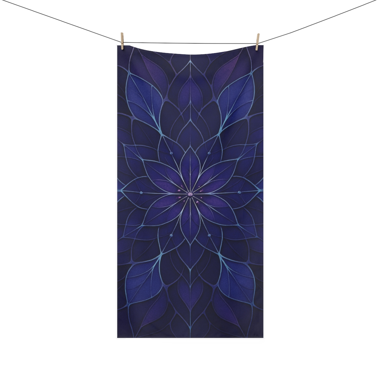 Petal Prism Lattice soft cotton towels