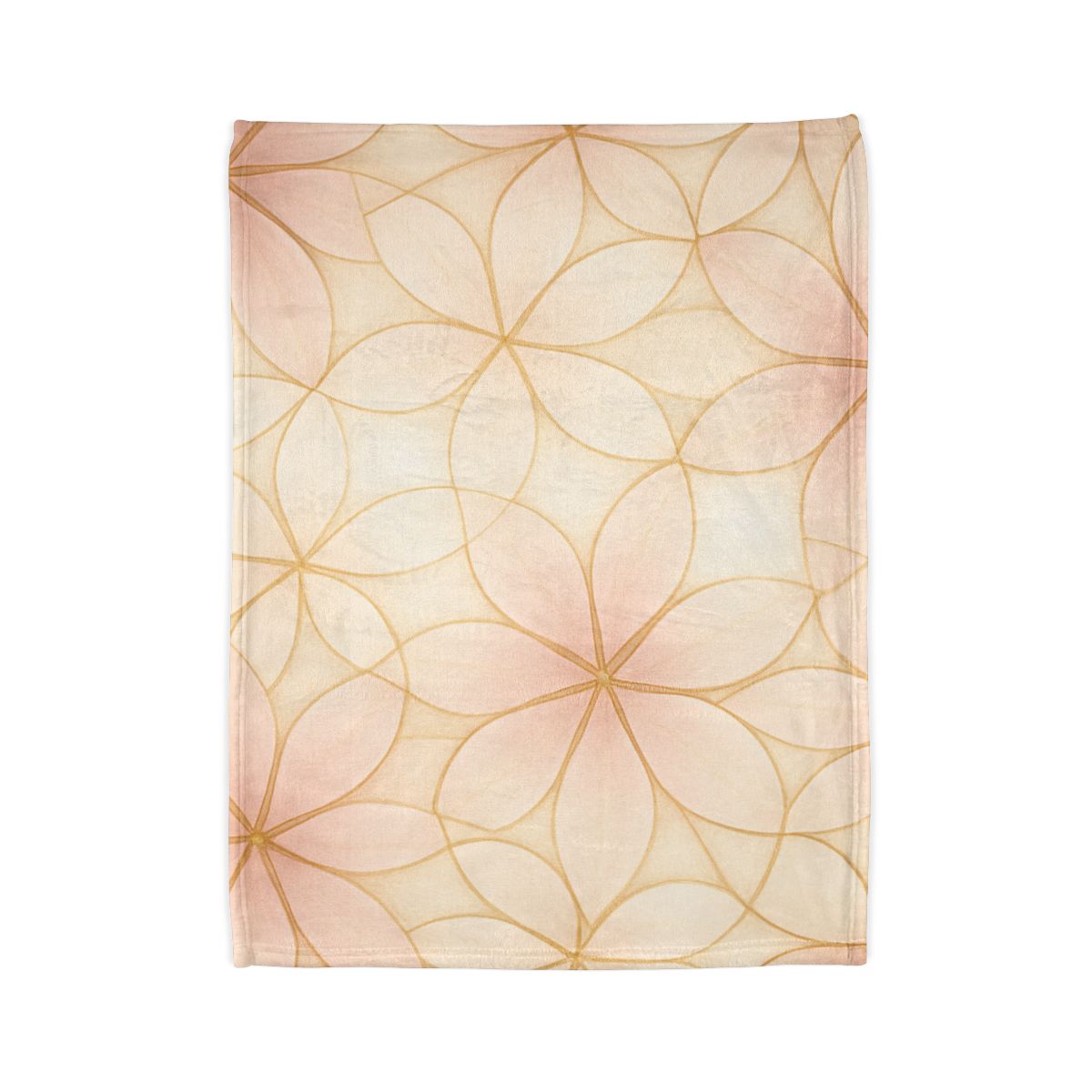 Petal Prism Lattice designer printed blankets
