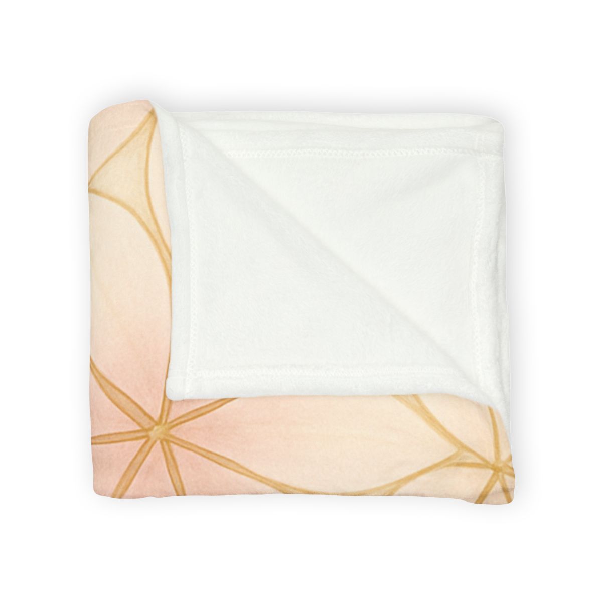 Petal Prism Lattice designer printed blankets