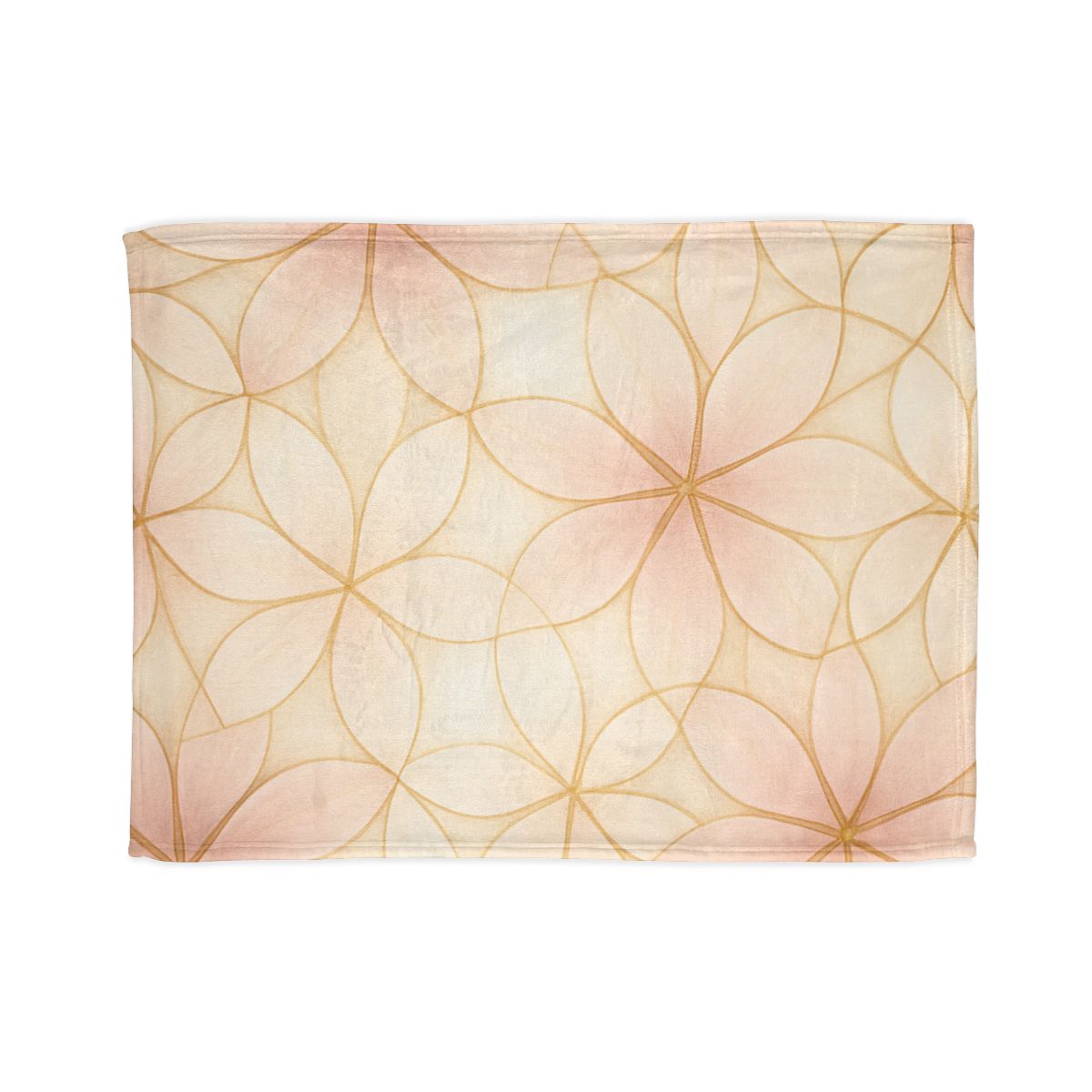 Petal Prism Lattice designer printed blankets