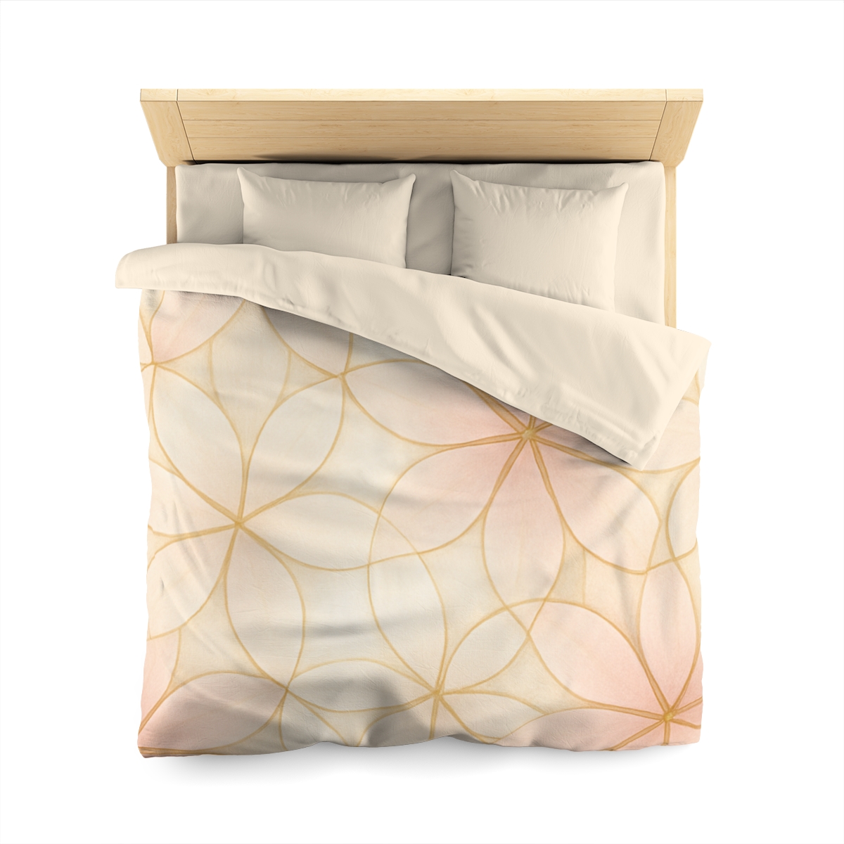 Petal Prism Lattice soft comforter duvets