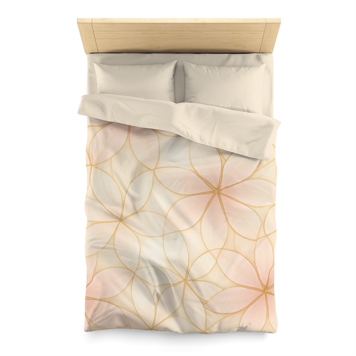 Petal Prism Lattice soft comforter duvets