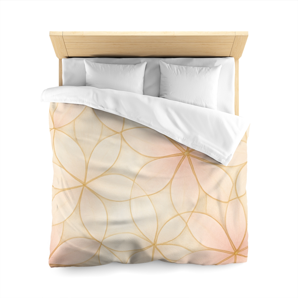 Petal Prism Lattice soft comforter duvets