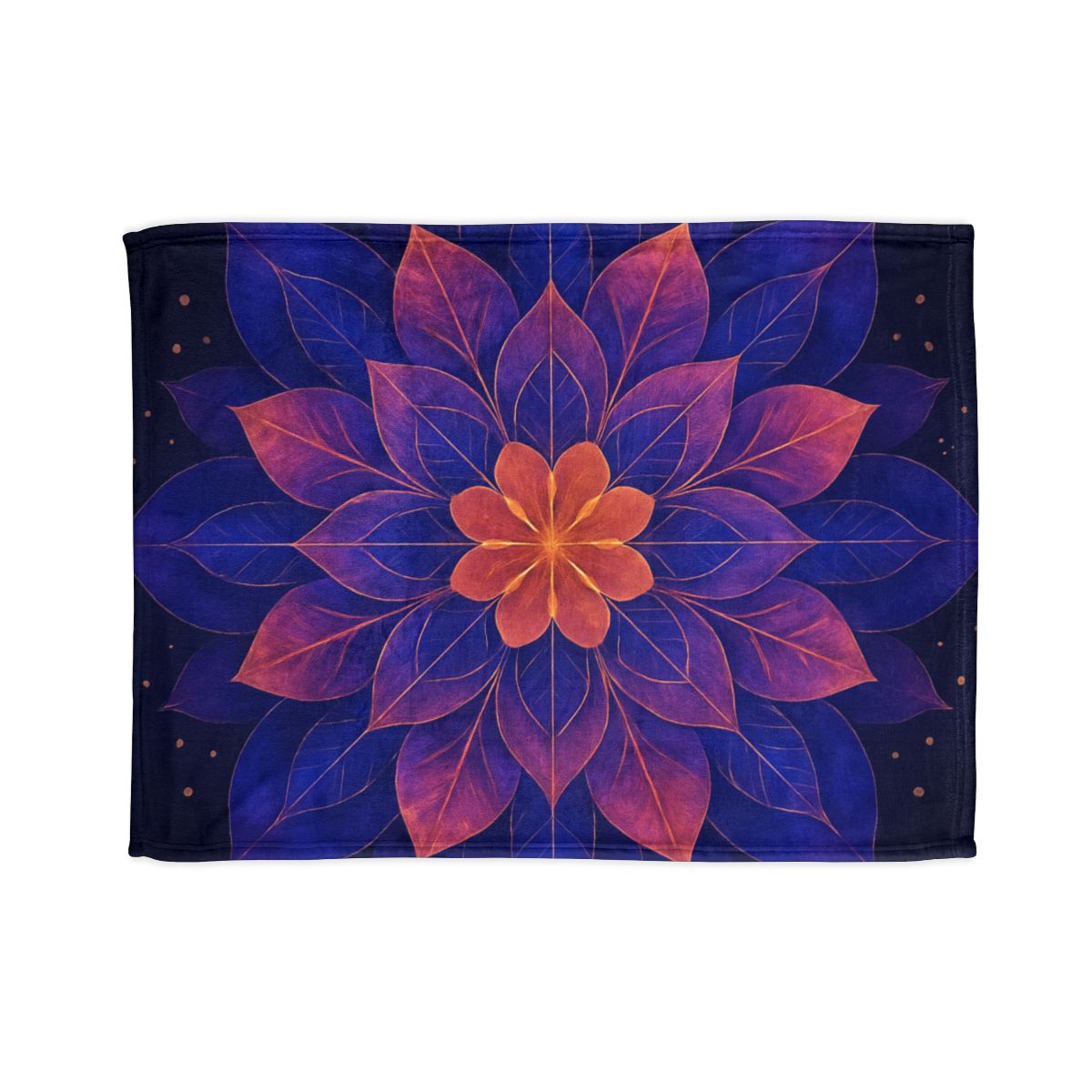 Petal Prism Mandala custom blankets