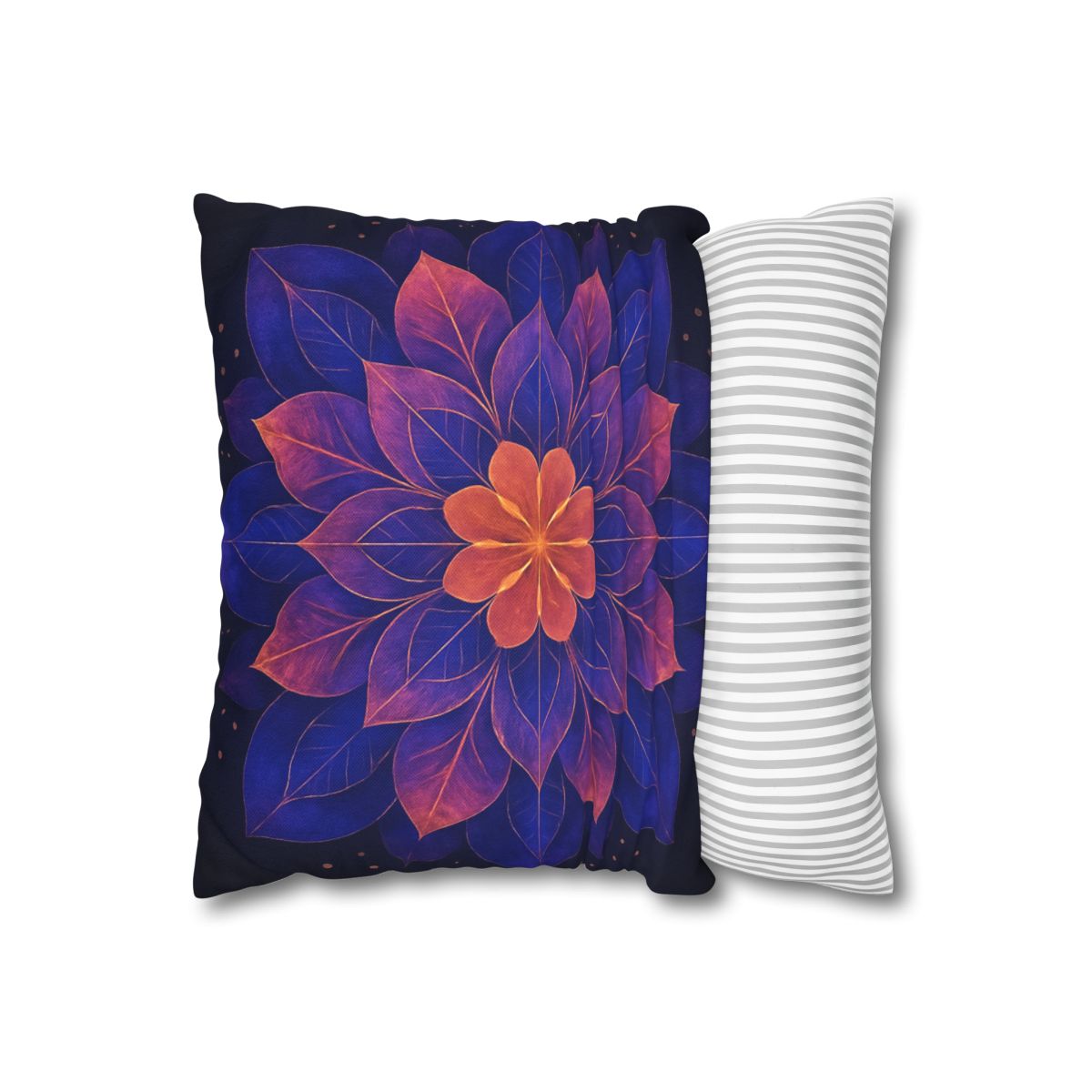 Petal Prism Mandala trendy patterned pillow cases