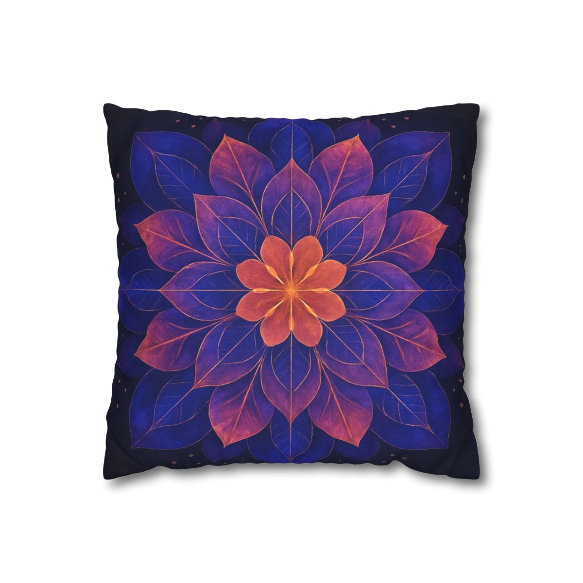 Petal Prism Mandala trendy patterned pillow cases