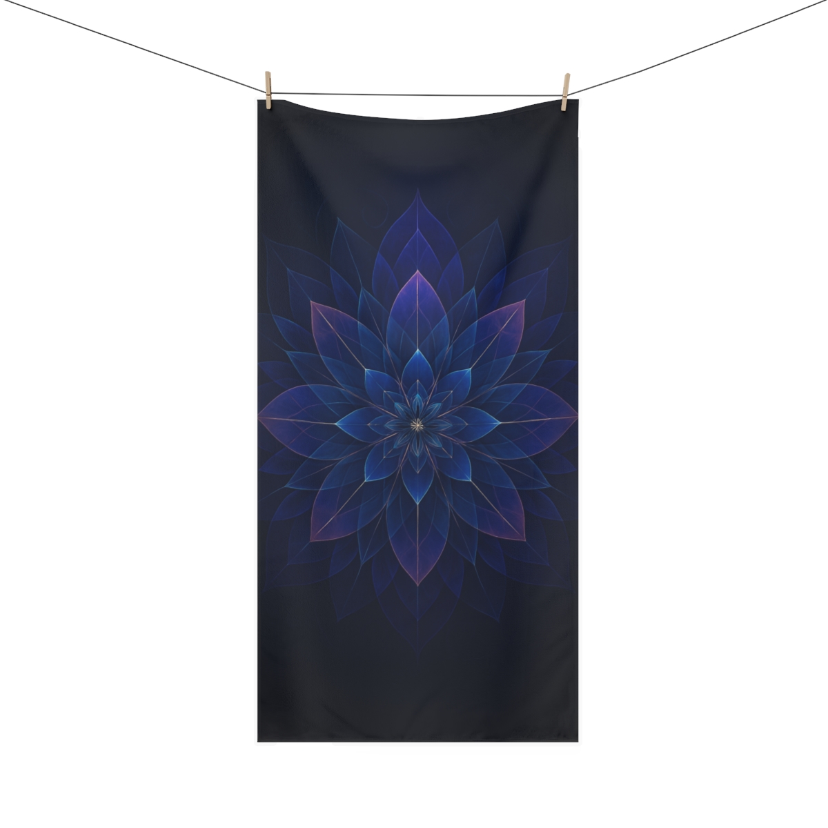 Petal Prism Mandala unique gift towels