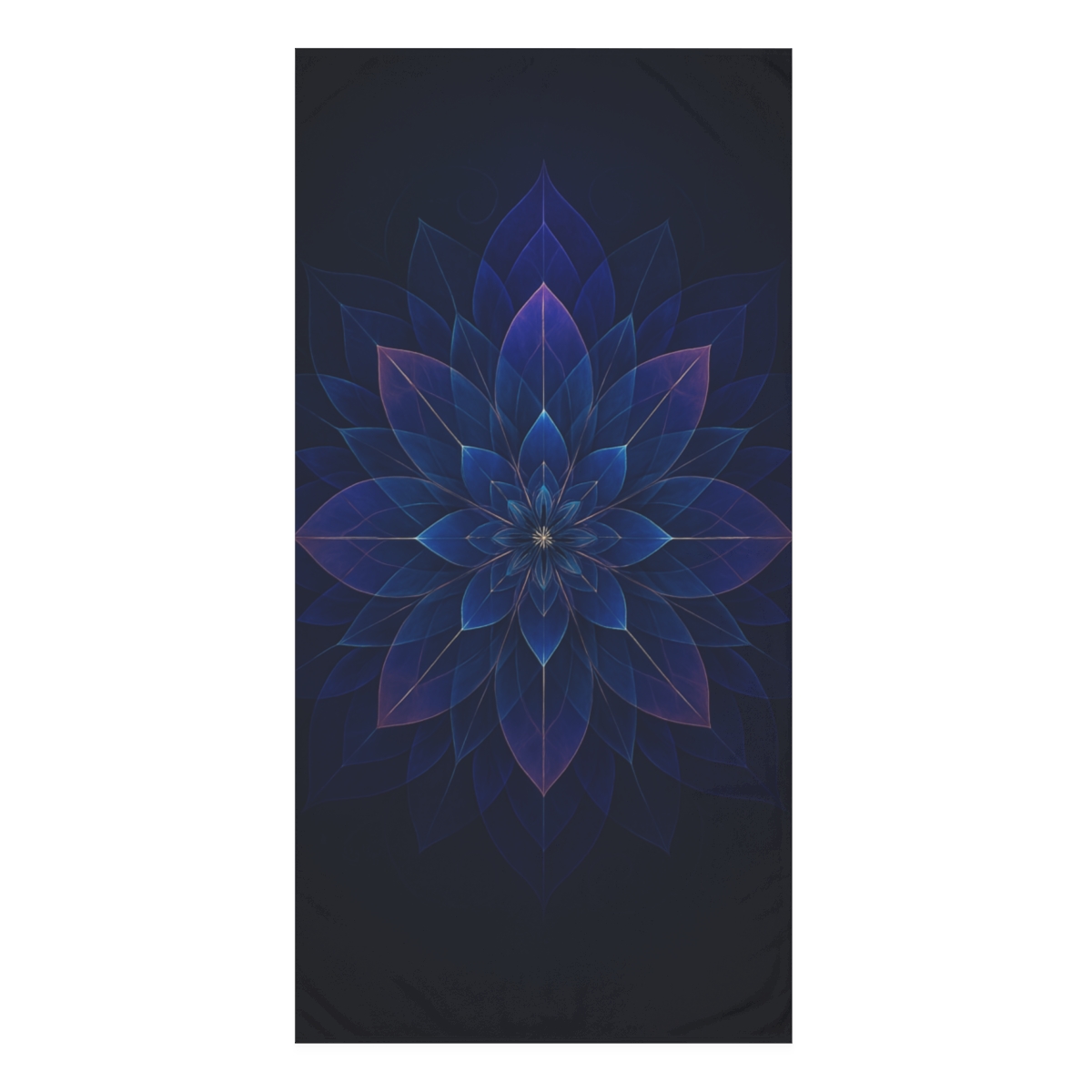 Petal Prism Mandala unique gift towels