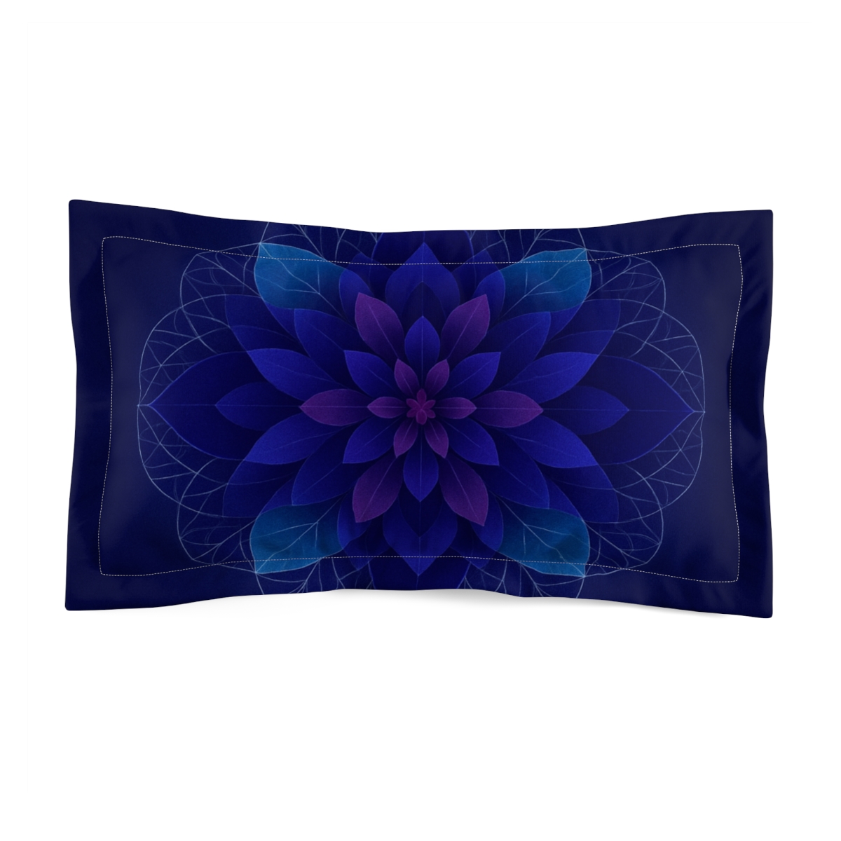 Petal Prism Mandala trendy accent pillows