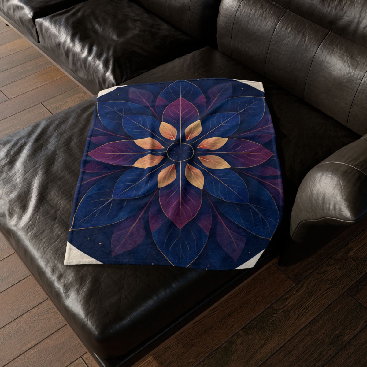 Petal Prism Mandala warm winter blankets