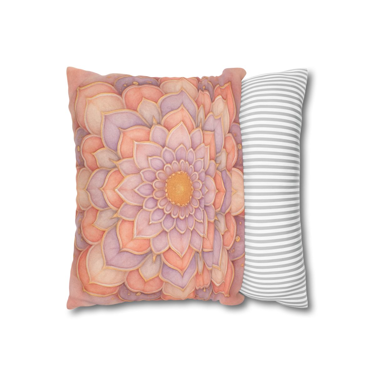 Petal Prism Mandala unique gift pillow cases