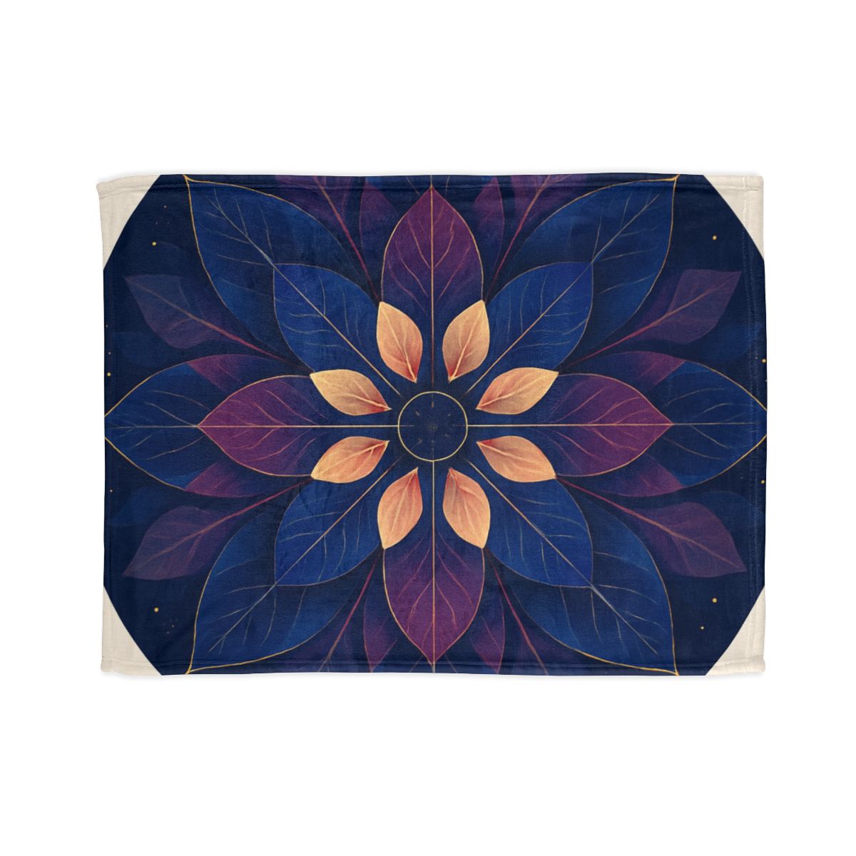 Petal Prism Mandala warm winter blankets