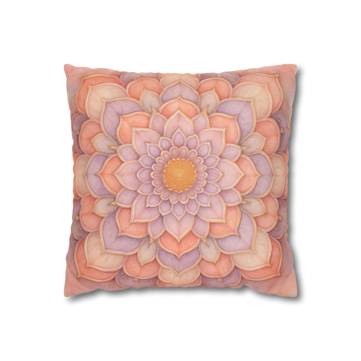 Petal Prism Mandala unique gift pillow cases