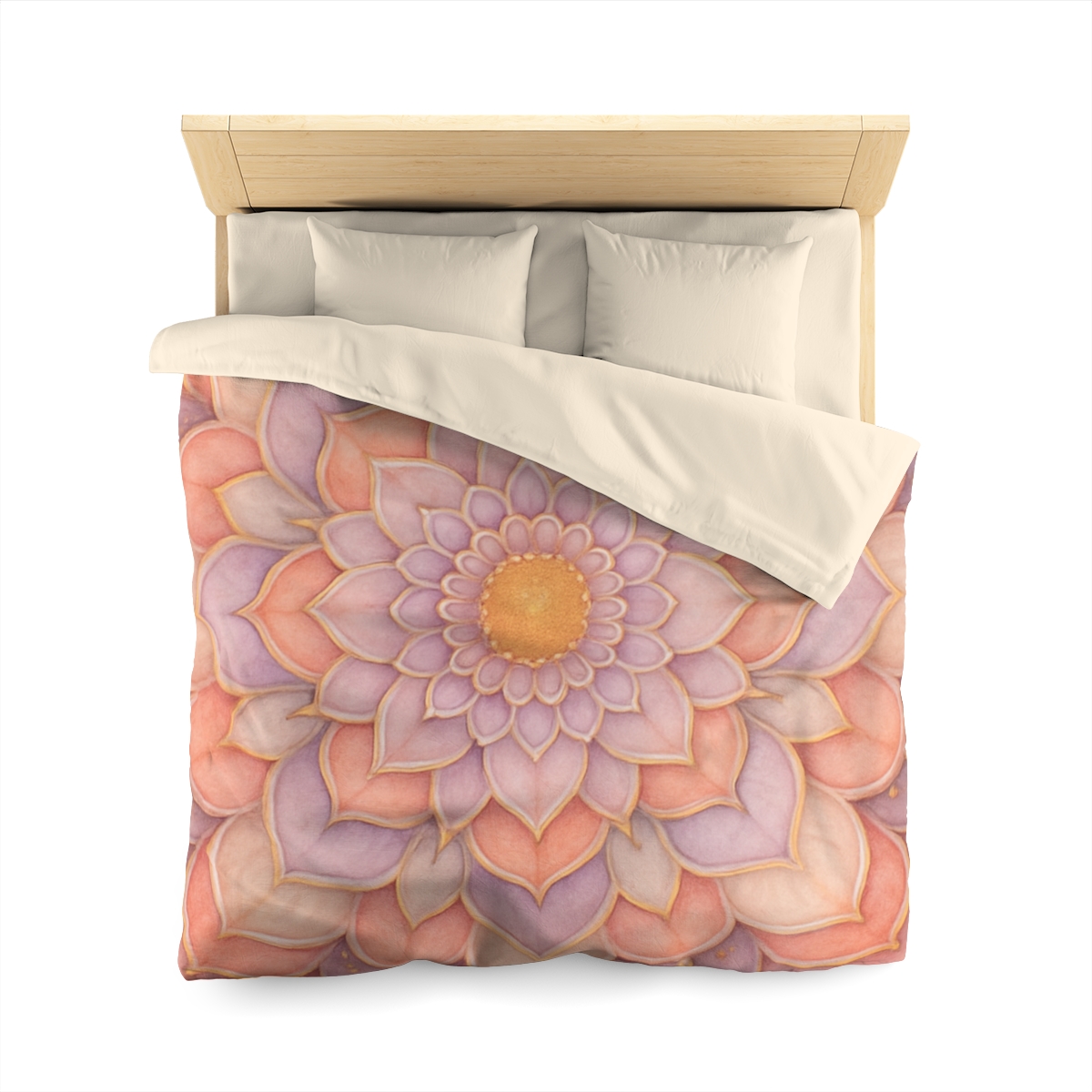 Petal Prism Mandala custom duvets