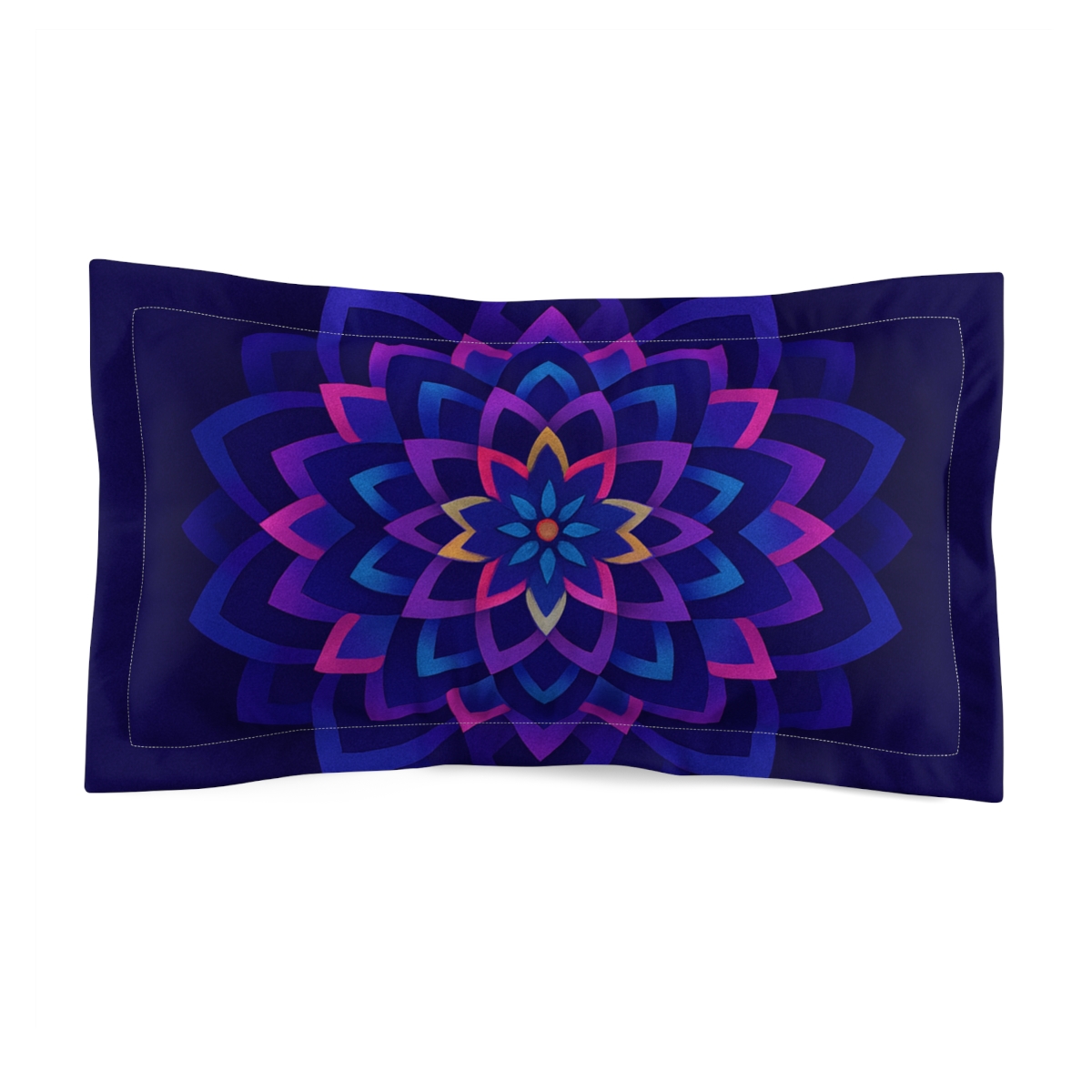 Petal Prism Mandala trendy accent pillows