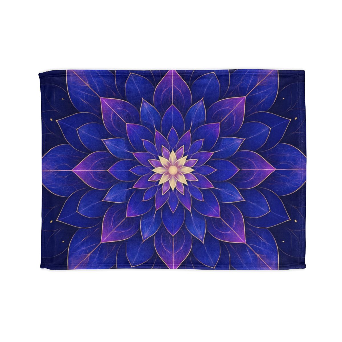 Petal Prism Mandala unique gift blankets