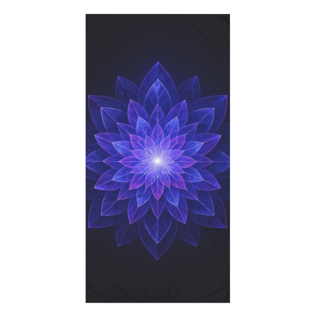 Petal Prism Mandala trendy hand towels