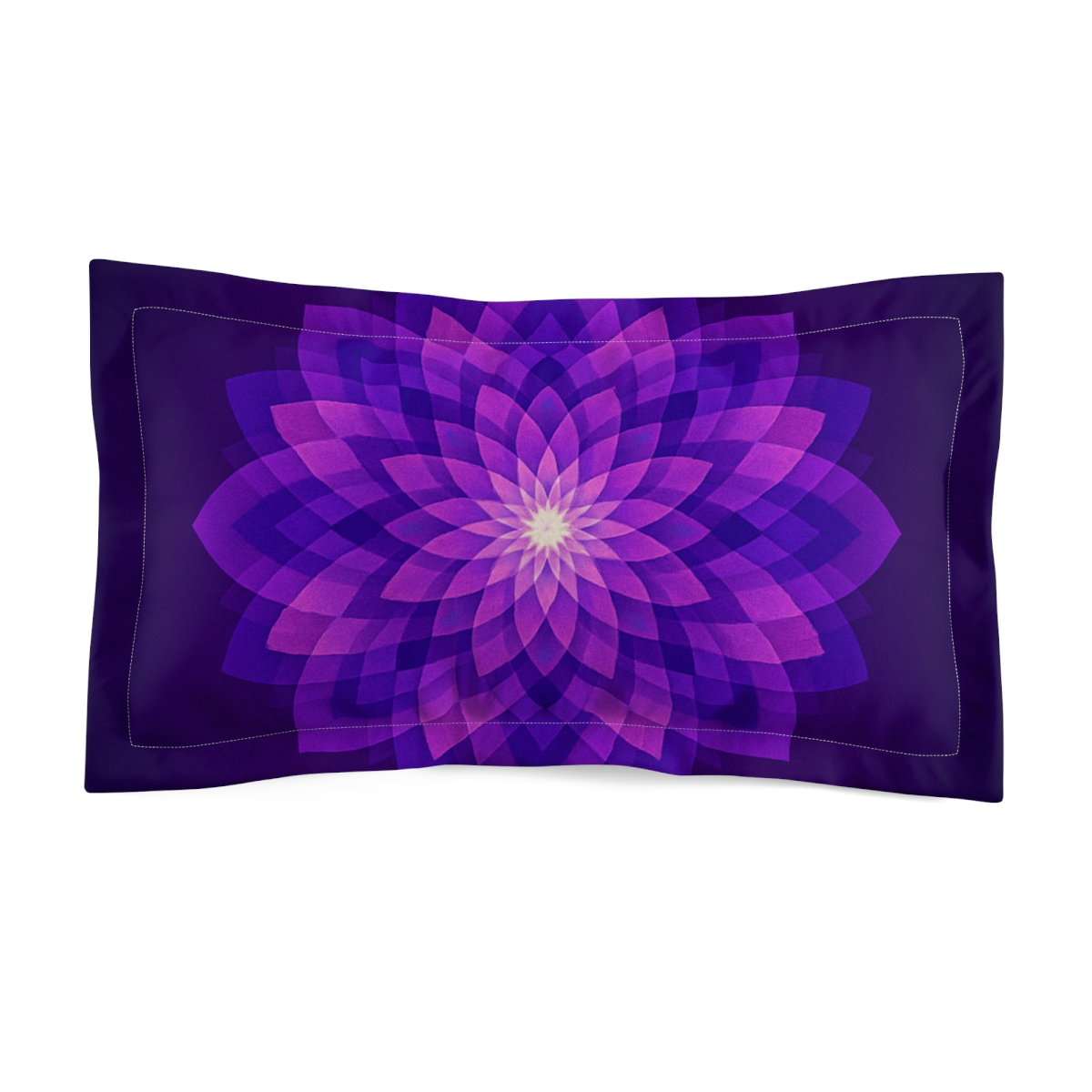 Petal Prism Mandala soft plush pillows