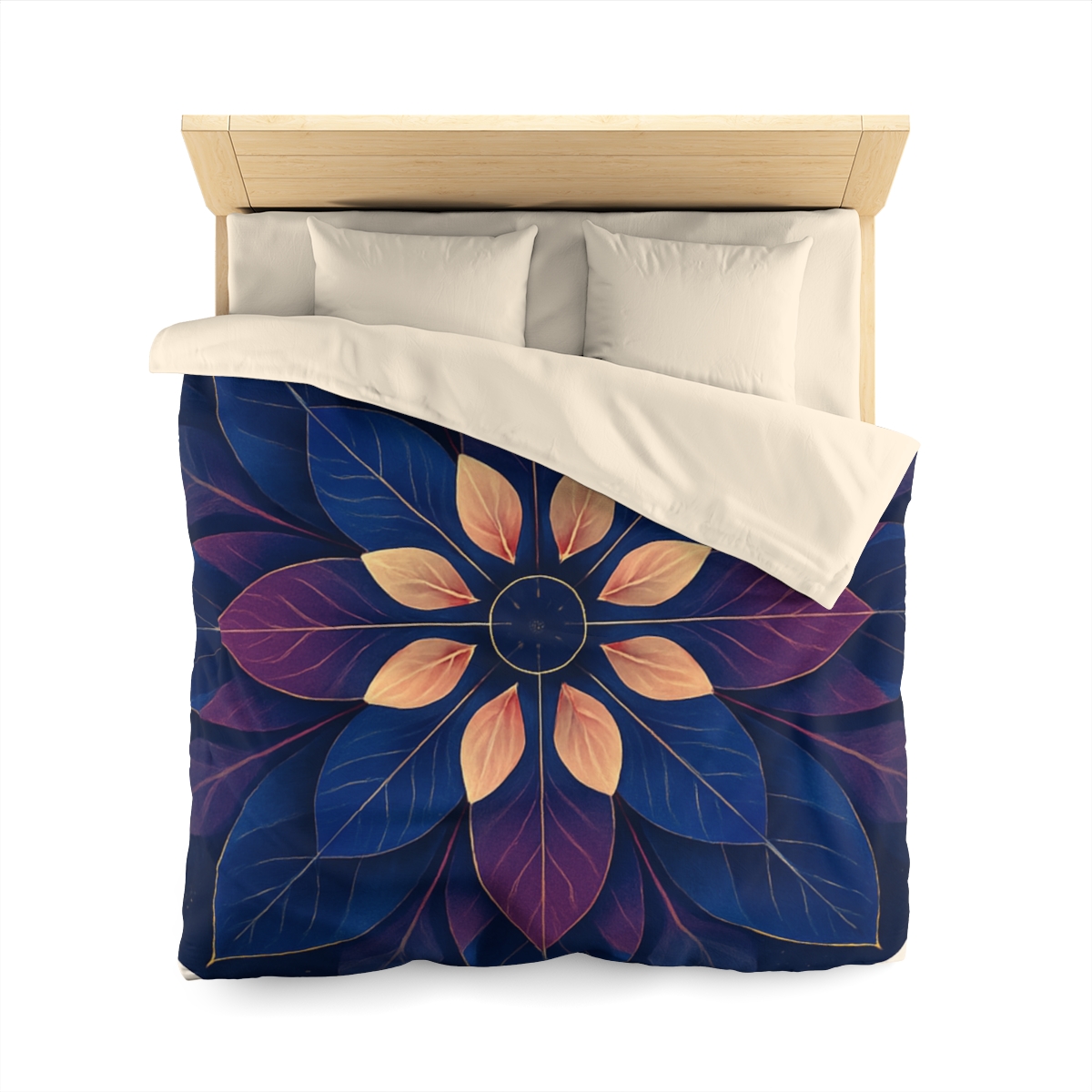 Petal Prism Mandala designer printed duvets