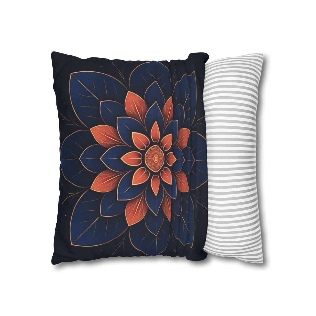 Petal Prism Medallion stylish decorative pillowcases