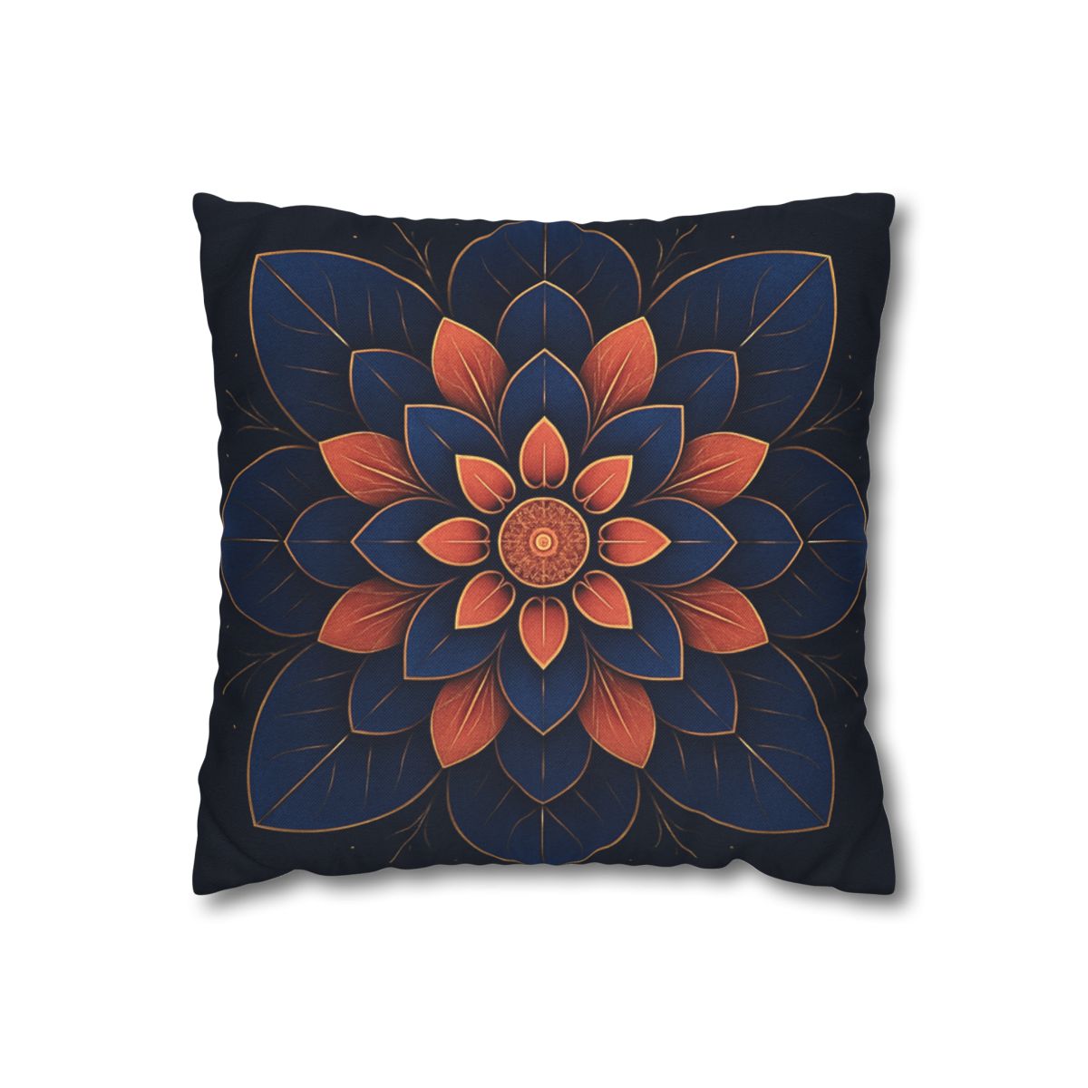 Petal Prism Medallion stylish decorative pillowcases