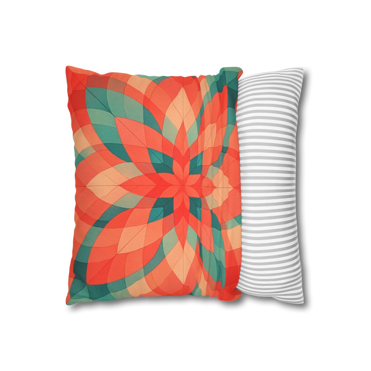 Petal Prism Overlap stylish decorative pillowcases
